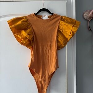 Orange Body Suit